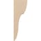 Ekena Millwork 3"W x 6"D x 18"H Thin Carmel Rough Cedar Woodgrain TimberThane Corbel, Primed Tan CORUR03X06X18CARRCPR - alternate 5